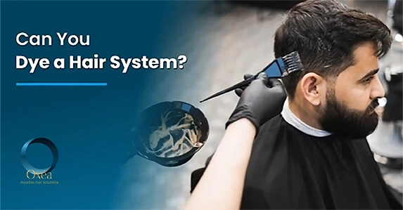 can you dye a hair system